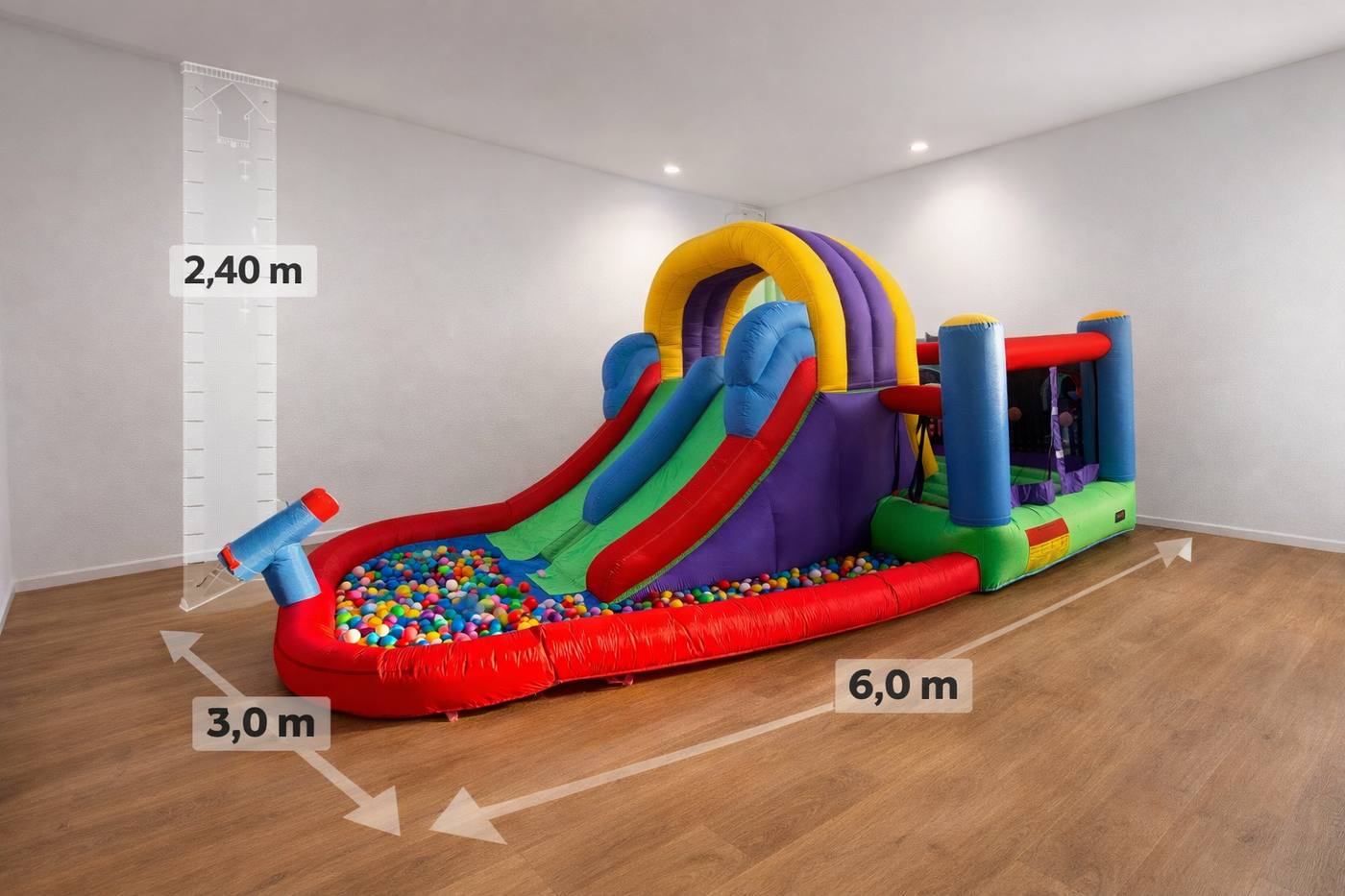 Hüpfburg Wipeout – Foto 8